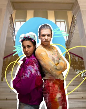 In motion: Ένα άγαλμα που το ’σκασε