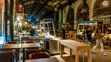 Πάρτι στην ψαραγορά στο "Hasapika Central Market"