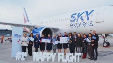 Sky express: Νέο απευθείας δρομολόγιο Αθήνα-Λυών, κάθε πότε θα πραγματοποιείται