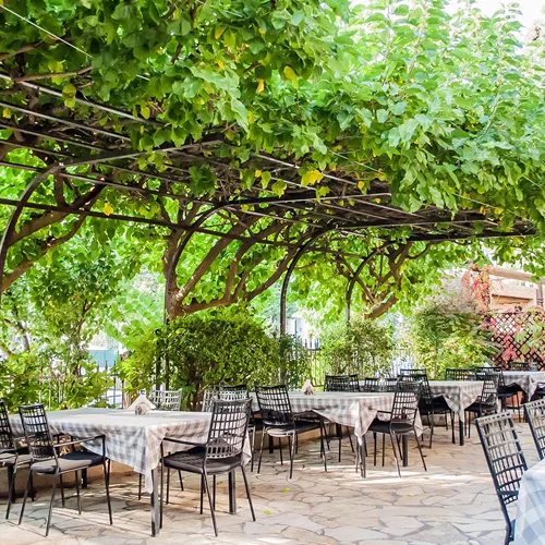 Στους Θρακομακεδόνες για μια ταβέρνα-έκπληξη (και με μαγική αυλή)