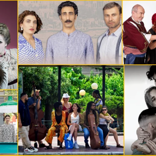 Έχετε δει θεατρική παράσταση σε στούντιο νυχιών, μουσείο, αυλή και καφενείο;