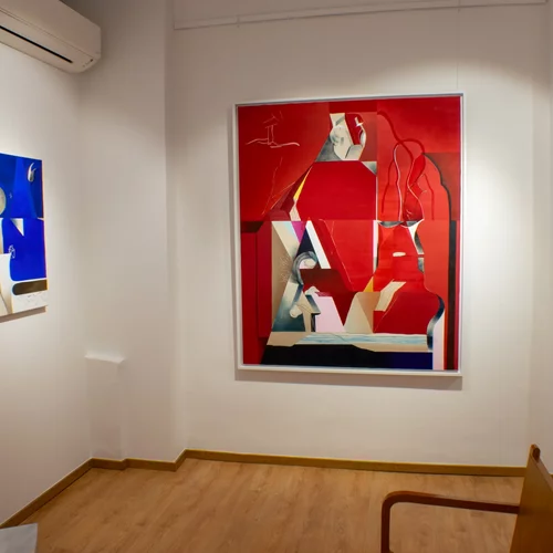 "The morning that shouldn’t have existed in the first place": Παιχνίδι και γεωμετρία στα έργα του Στέλιου Καραμανώλη