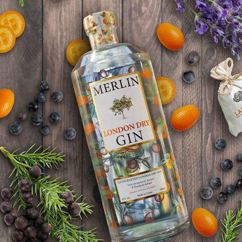 Merlin London Dry Gin: Με αγάπη από την Κέρκυρα