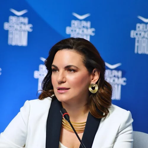 Η Όλγα Κεφαλογιάννη στο 9ο Φόρουμ των Δελφών
