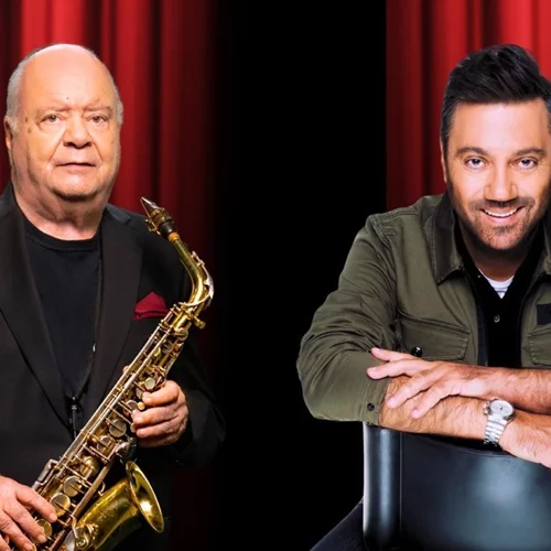 Ο Γιώργος Θεοφάνους "αντικριστά" με τον Γιώργο Κατσαρό στο Παλλάς