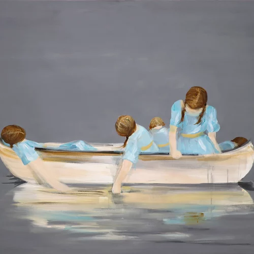 Εγκαινιάζεται η δέκατη ατομική έκθεση της Χριστίνας Κάλμπαρη, με τίτλο "Έξοδος"