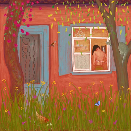 Ο Μπάμπης Πυλαρινός ανοίγει το ατελιέ του και παρουσιάζει την ψηφιακή ζωγραφική του