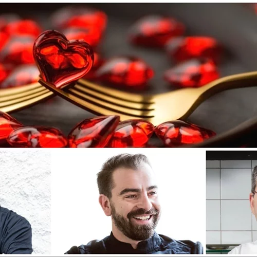 Συνταγές για την ημέρα του Αγίου Βαλεντίνου από τους καλύτερους σεφ