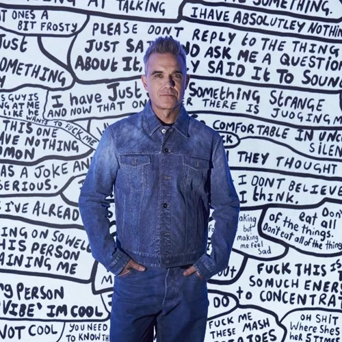 O Robbie Williams πιάνει τα πινέλα