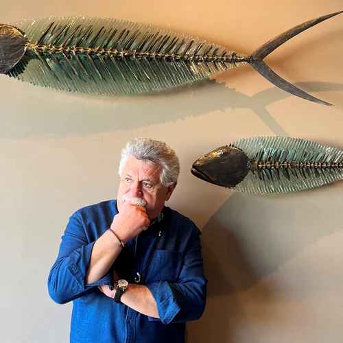 Ο Λαζάρου στη Σαντορίνη