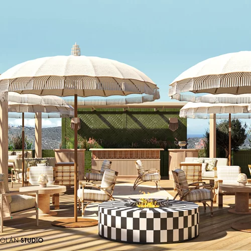 "Jenny’s Rooftop": Χάζι στα αεροπλάνα κι ελληνικές νοστιμιές