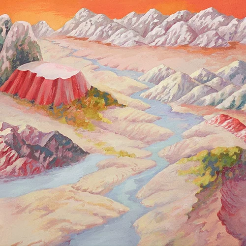 "Πίνδος – Ιμαλάια  Τοπιογραφικές Αναζητήσεις 2012-2024": Η Ιωάννα Κωνσταντίνου περιγράφει με τη δική της εικαστική γλώσσα τη φύση