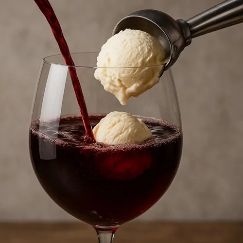 Κόκκινο Κρασί + Παγωτό Βανίλια: Ένα ακόμα TikTok trend ή ένας αληθινά γευστικός συνδυασμός;