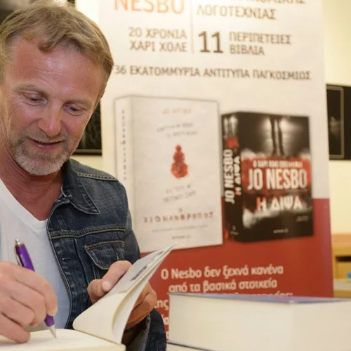 Ο συγγραφέας αστυνομικών μυθιστορημάτων Jo Nesbo έρχεται στο Ολύμπια