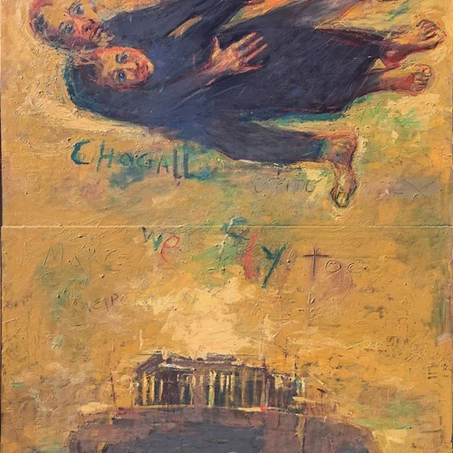 Στην έκθεση "Κατάθλιψη και Ενθουσιασμός", ο Χρήστος Αντωναρόπουλος εμπνέεται από την ίδια την ζωή