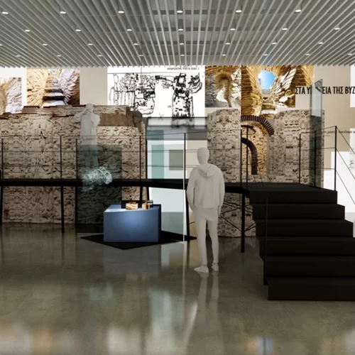 Η οικοδομική ιστορία 23 αιώνων της Θεσσαλονίκης στο Σταθμό "Συντριβάνι", του Μετρό Θεσσαλονίκης