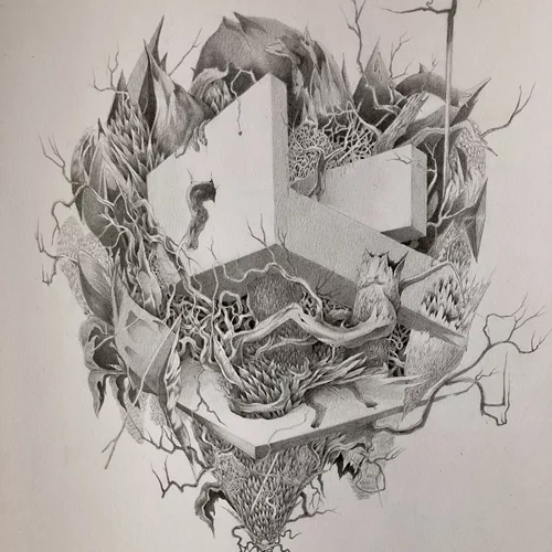 Έξι καλλιτέχνες εξετάζουν πώς αναδιαμορφώνεται η πραγματικότητα μέσα από το πρίσμα του μολυβιού και του μελανιού