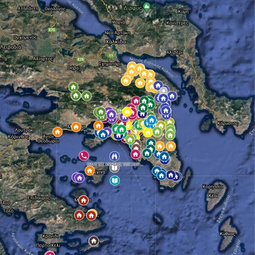 Οι θερμαινόμενες αίθουσες σε όλη την Αττική