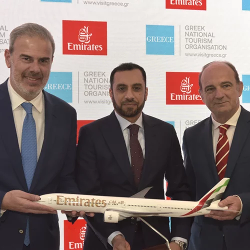 Στρατηγική συνεργασία του ΕΟΤ με την Emirates για την ενίσχυση του τουρισμού στην Ελλάδα
