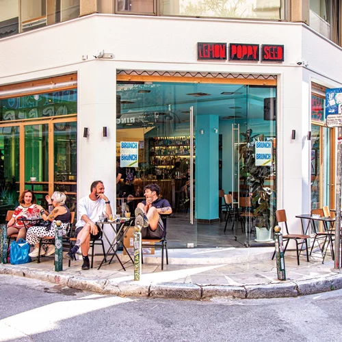 "Lemon Poppy  Seed - The Bar": Για καφέ, brunch, ποτό ή... κι ένα κούρεμα!