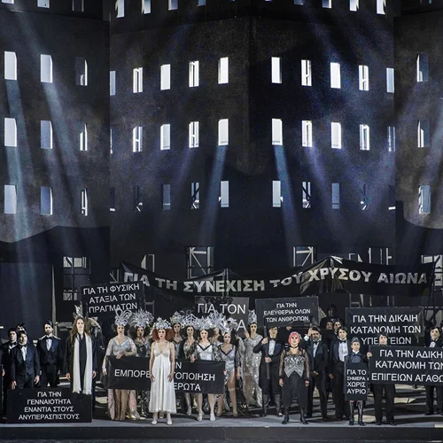 "Άνοδος και πτώση της πόλης Μαχαγκόννυ" στη Λυρική: προσεγμένη πλην ακαδημαϊκή ανάγνωση ενός εμβληματικού έργου πολιτικού μουσικού θεάτρου