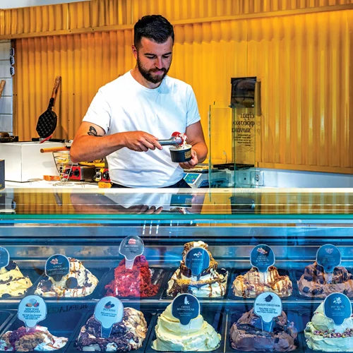 "Bufala Gelato": Το μοναδικό βουβαλινό παγωτό