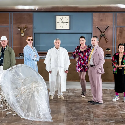 Το "α" στην πρόβα του "Don’t look back" του Γιάννη Χουβαρδά στην Ελευσίνα