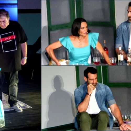 "Γείτονες από πάνω": Πρώτη γεύση από την πρεμιέρα της παράστασης του Δημήτρη Μαλισσόβα