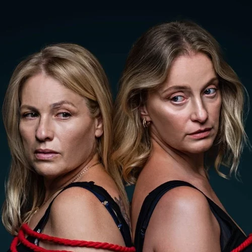 Μαριάννα Τουμασάτου - Λένα Δροσάκη μαζί στη σκηνή στο "Κρυφτό"