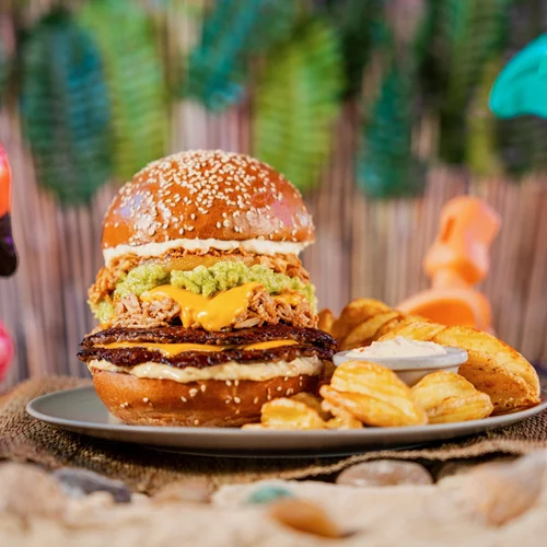 Λένε πως αυτό είναι το πιο τροπικό burger του καλοκαιριού