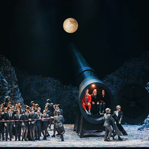 "Ταξίδι στη σελήνη" στη Λυρική: ένα αριστουργηματικό μάθημα λυρικού θεάτρου!