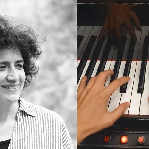 Μια πιανιστική περφόρμανς σε αποχρώσεις "Μπλε και ασημί"