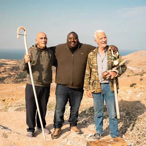 "Φτάσαμε" στη Σαμοθράκη με τον Ζερόμ Καλούτα και την ΕΡΤ1