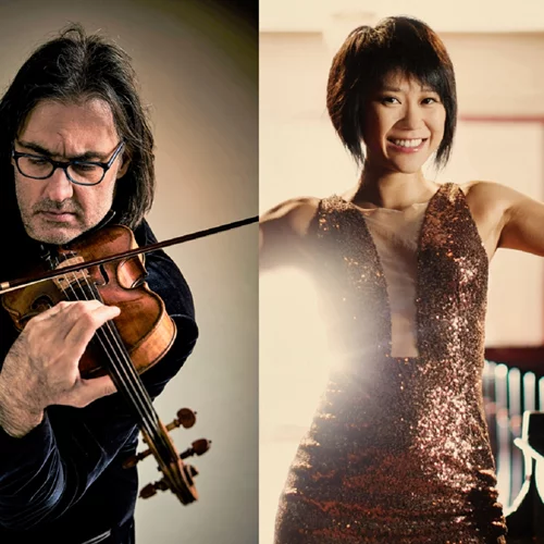 Η Yuja Wang και ο  Λεωνίδας Καβάκος σε μια μουσική συνάντηση κορυφής