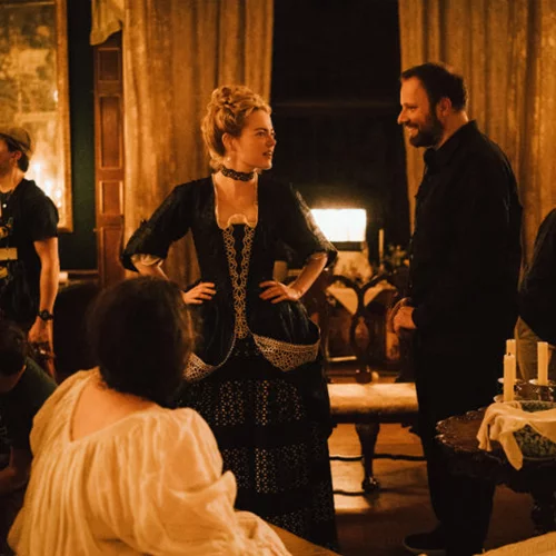 Έμα Στόουν: Οι φωτογραφίες της από το Στάδιο Ειρήνης και Φιλίας με τον Γιώργο Λάνθιμο