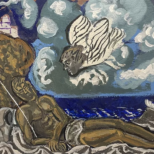 Η Γκαλερί Σκουφά παρουσιάζει την καινούργια ατομική έκθεση του Τάσου Μαντζαβίνου,'' Ίκαρος,ο έφηβος άγγελος''