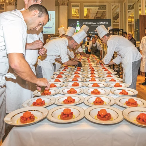 30 χρόνια Χρυσοί Σκούφοι: Η γαστρονομία της βραδιάς