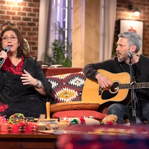 Μαρία Φαραντούρη και Αλκίνοος Ιωαννίδης στο πρώτο "Μουσικό Κουτί" της χρονιάς