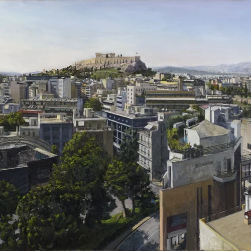 Ο ζωγράφος Αντώνης Σκαμπαβίριας βλέπει "Πέρα από το μπετόν"