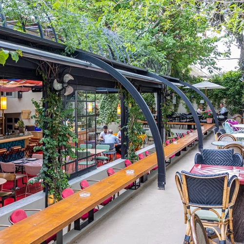 "Artisanal Lounge & Gardens"