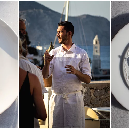 Χρήστος Σιδηρόπουλος: Γνωριμία με τον σεφ του νέου fine dining εστιατορίου "Agora" στη Σύμη