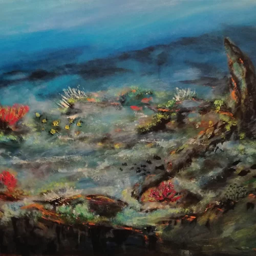 Η Άννα Τσαπάρα παρουσιάζει τη νέα της ζωγραφική έκθεση στη Δημοτική Πινακοθήκη Λέφα