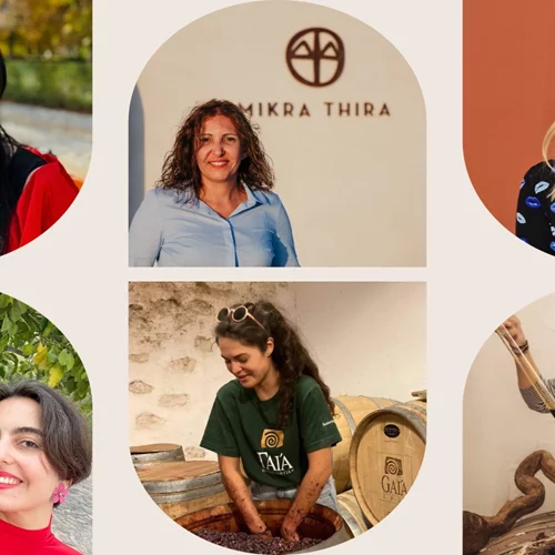 Παγκόσμια Ημέρα Γυναίκας: 8 Γυναίκες του Κρασιού της Σαντορίνης "γιορτάζουν" μαζί και πληθωρικά!