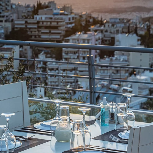 ''Μπαλκόνι στις Κυκλάδες''