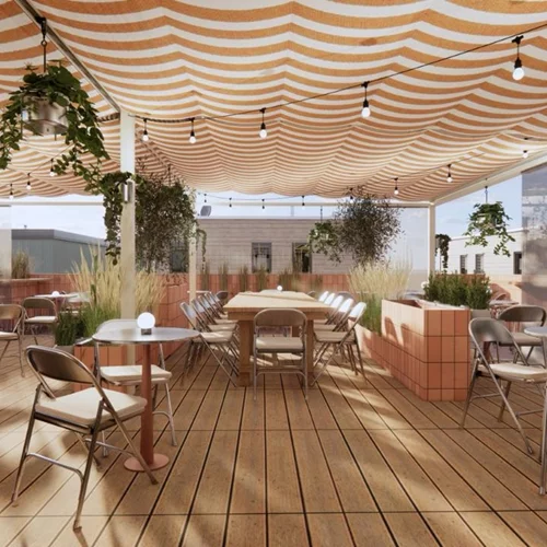 "+2h Rooftop Restaurant": Το νέο εστιατόριο στην ταράτσα του ξενοδοχείου "Ergon Bakehouse Athens" κάνει τα πρώτα του βήματα