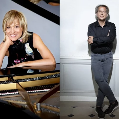 Hélène Mercier και Alain Lefèvre σε ένα ρεσιτάλ για δύο πιάνα