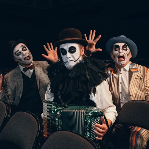 Οι Tiger Lillies στην Πλατεία Εξαρχείων