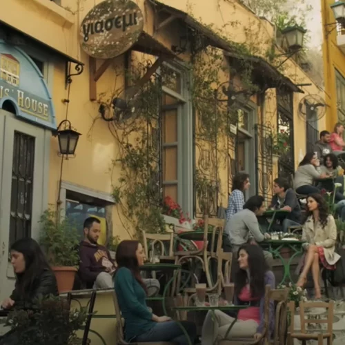 Όταν ο Παπακαλιάτης επισκεπτόταν το Γιασεμί στην Πλάκα για το "Αν…"