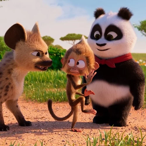 Ο Πάντα-Πανγκ στην Αφρική