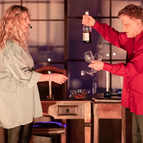 "Χορεύοντας με τη θύελλα": Last call για την παράσταση της Γιούλης Ηλιοπούλου και του Τάκη Παπαματθαίου